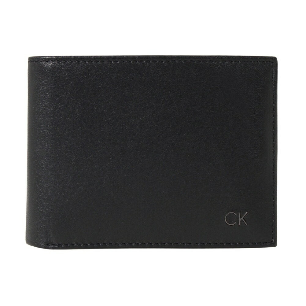 カルバンクライン 財布（メンズ） 【10%OFF!SS期間中】カルバンクライン 二つ折り財布 K50K510078BAX Black CALVIN KLEIN