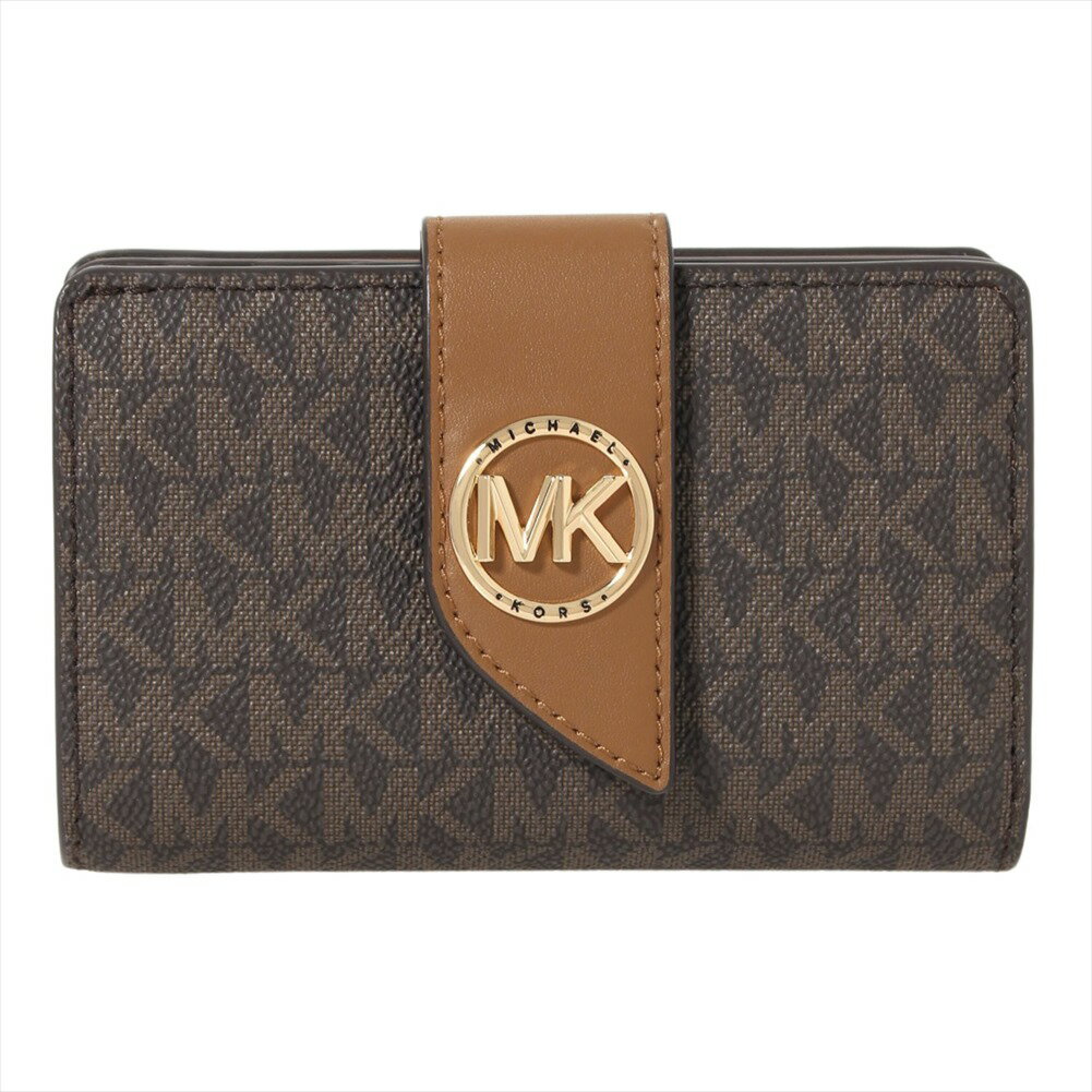 マイケル・コース 二つ折り財布 レディース マイケルコース 二つ折り財布 32F1GGRE8B 252 Brn/acorn MICHAEL KORS