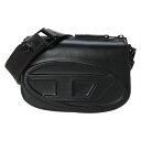 ディーゼル DIESEL 1DR ショルダーバッグ クロスボディバッグ カメラバッグ X10223 PR818 T8013 ブラック レザー マット
