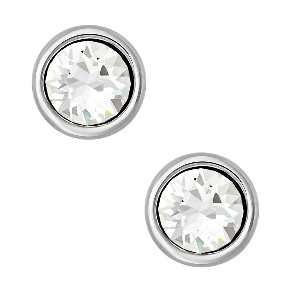 粉红色 - スワロフスキー ピアス 5696073 シルバー SWAROVSKI