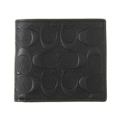 【10%OFF!6/4 20時〜期間限定】コーチ 財布 公式 アウトレット 長財布 メンズ ブラック COACH F75363 BLK 誕生日 ブランド かっこいい プレゼントにも 高級 20代 30代 40代 50代 60代