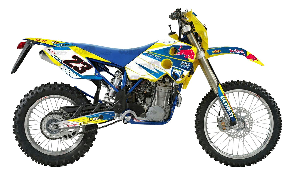 フサベル HUSABERG FE TE FX FS 適合 2002 2003 2004 2005 グラフィックデカールキット ステッカー デカール バイク用 オフロードバイク