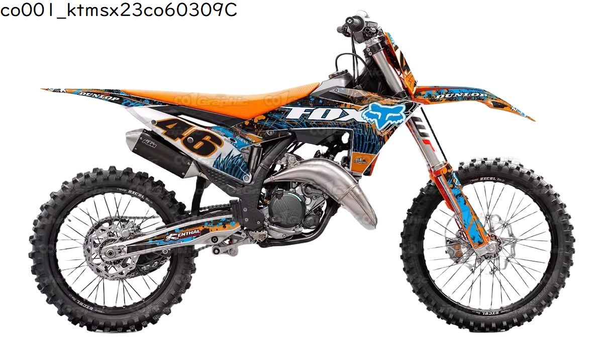 KTM EXC EXCF XCW XCFW 適合 オリジナル ステッカー デカール 2024 2025 バイク用 オフロードバイク