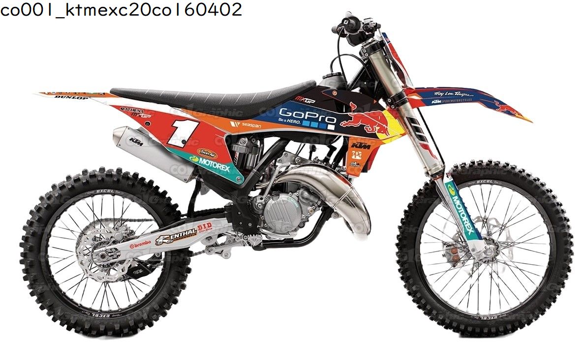 KTM EXC EXCF XCW XCFW 適合 オリジナル ステッカー デカール 2020 2021 2022 2023 バイク用 オフロードバイク