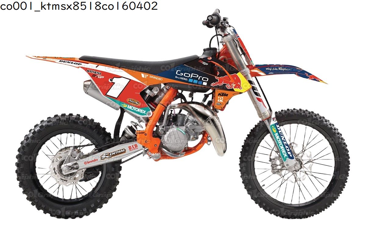 KTM SX85 適合 オリジナル ステッカー デカール 2018 2019 2020 2021 2022 2023 バイク用 オフロードバイク