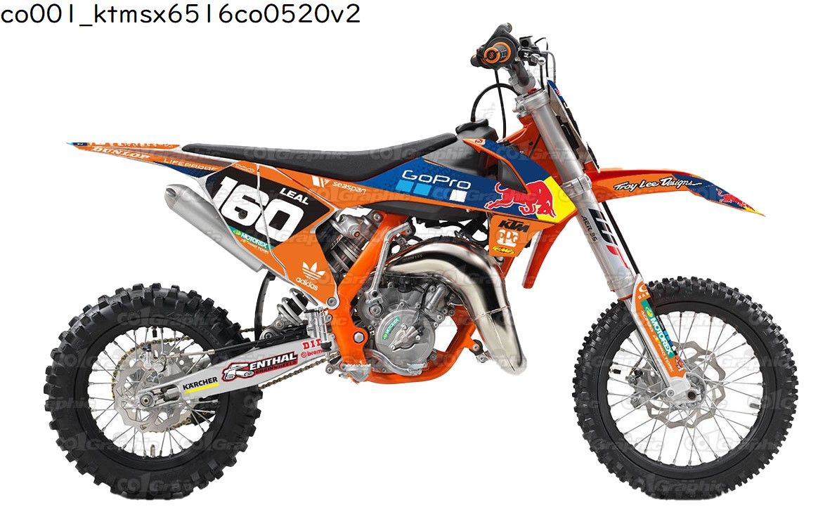 KTM SX65 適合 オリジナル ステッカー デカール 2016 2017 2018 2019 2020 2021 2022 2023 バイク用 オフロードバイク