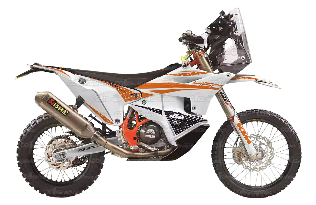 KTM RALLY450 適合 オリジナル ステッカー デカール 2019 2020 2021 バイク用 オフロードバイク アドベンチャーバイク