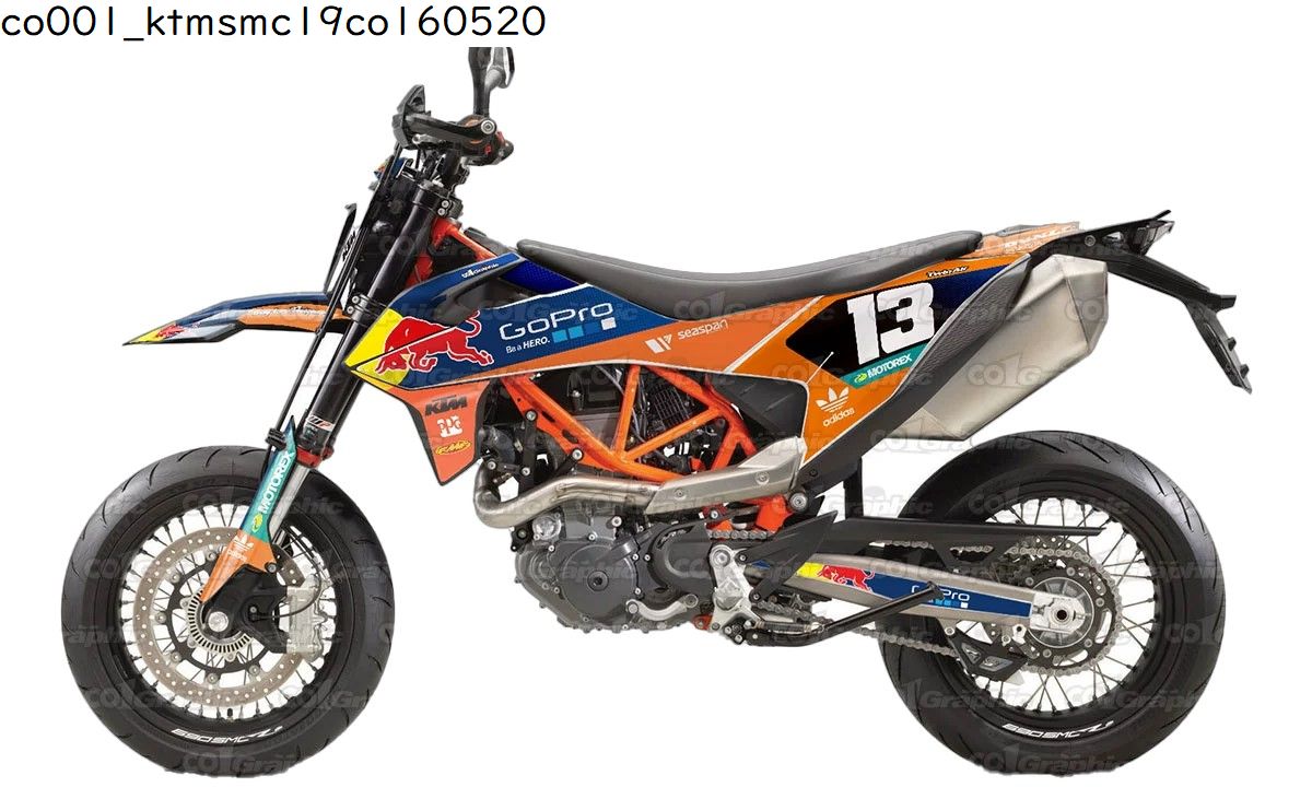 KTM SMC-R 690 適合 オリジナル ステッカー デカール 2019 2020 2021 2022 2023 バイク用 オフロードバイク