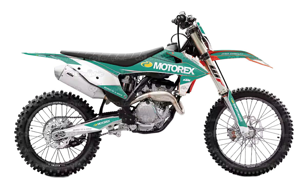 KTM SX SXF XC XCF 適合 オリジナル ステッカー デカール 2019 2020 2021 2022 バイク用 オフロードバイク 【Bグループ】