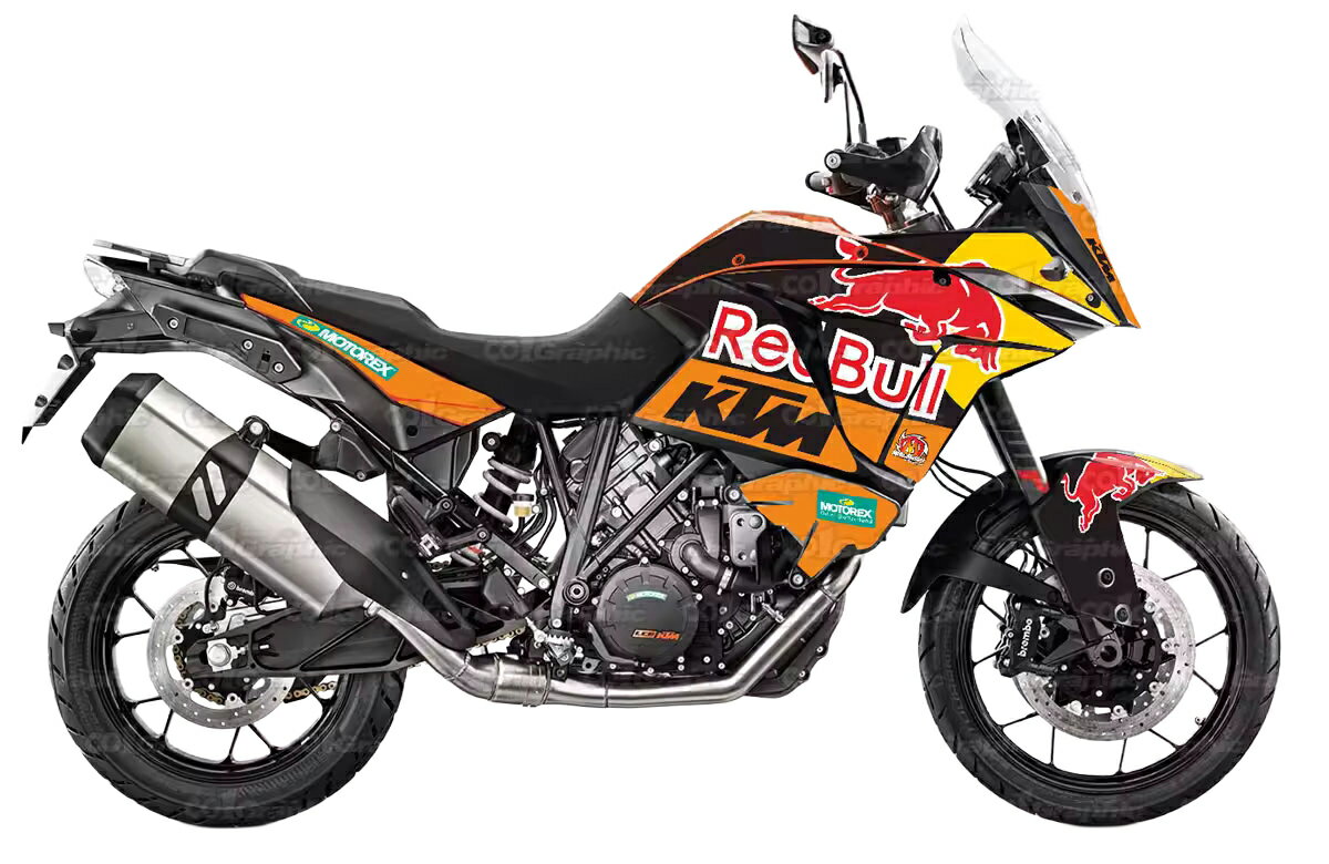KTM 1050 1090 1190 ADVENTURE -R 適合 オリジナル ステッカー デカール バイク用 オフロードバイク アドベンチャーバイク