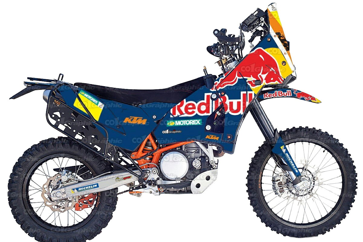 KTM RALLY RAID EVO2 690 適合 オリジナル ステッカー デカール バイク用 オフロードバイク アドベンチャーバイク