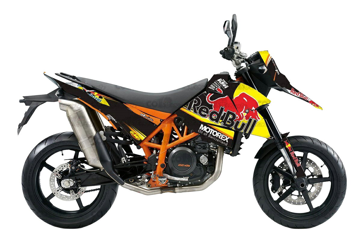 KTM SM SMR 690 適合 オリジナル ステッカー デカール 2007 2008 2009 2010 2011 バイク用 オフロードバイク オンロードバイク モタードバイク