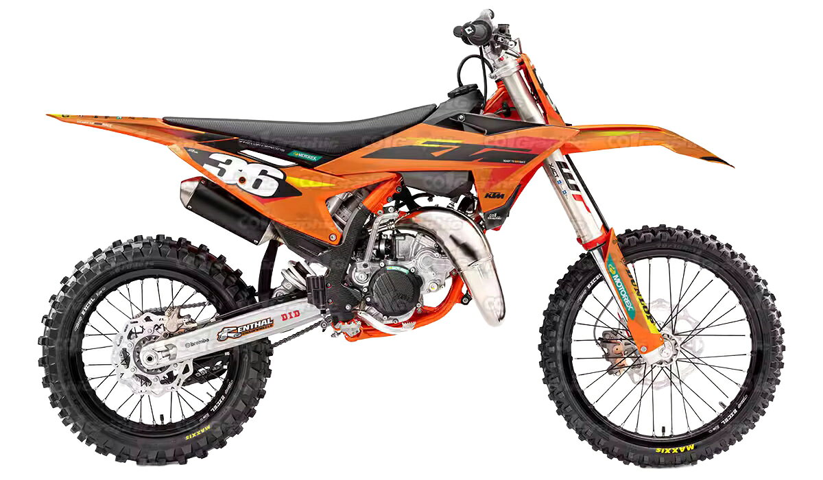 KTM SX85 適合 オリジナル ステッカー デカール 2025 2026 バイク用 オフロードバイク