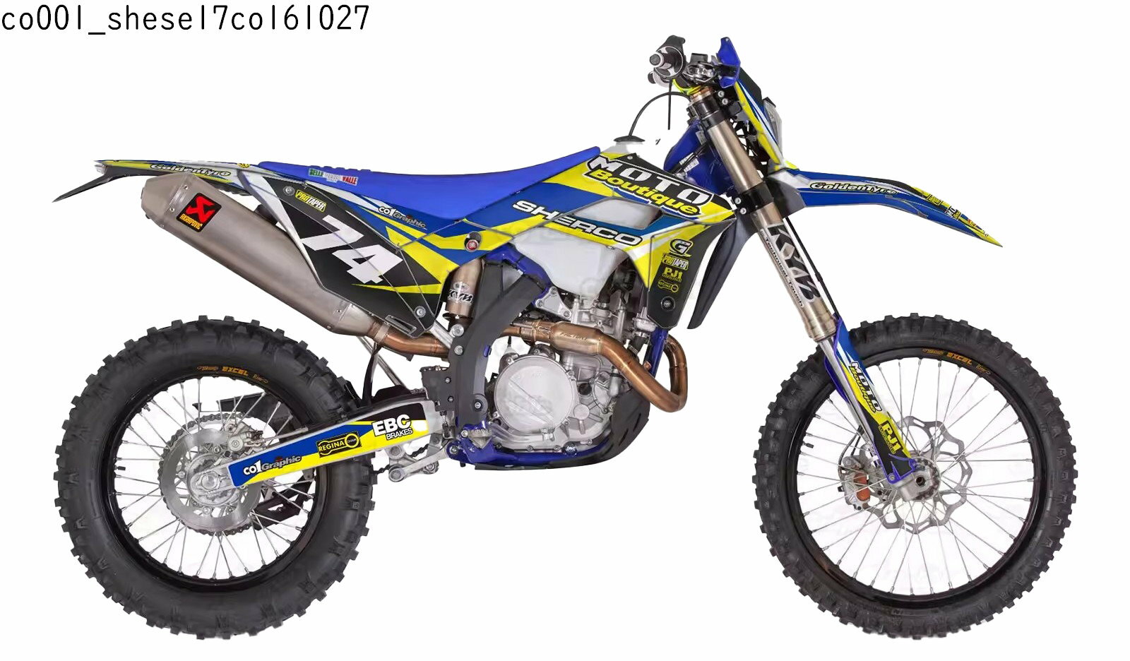 シェルコ SHERCO SE SEF 適合 2024 グラフィックデカールキット ステッカー デカール バイク用 オフロードバイク