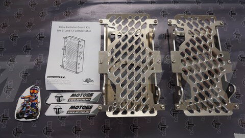 MOTOES ラジエターガード BETA ベータ 2013年 2014年 2015年 2016年 2017年 2018年 2019年 2T 4T RR RR250 RR300 RR350 RR500 RS350 RS500 硬質A5083 アルミ合金 4mm厚 morg34 2