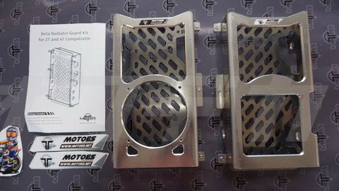 MOTOES ラジエターガード BETA ベータ 2013年 2014年 2015年 2016年 2017年 2018年 2019年 2T 4T RR RR250 RR300 RR350 RR500 RS350 RS500 硬質A5083 アルミ合金 4mm厚 morg34 3