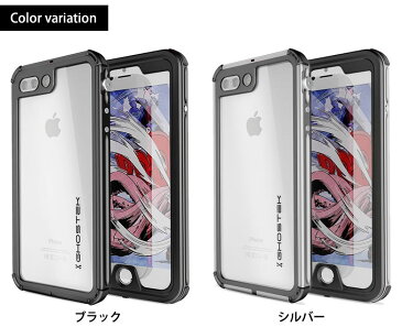 iPhone8plusケース iPhone7plusケース【Ghostek Atomic3.0 for iPhone7plus&iPhone8plus】 ゴーステック アトミック3.0/IP68/MIL-STD-810G/スマホケース/ハードケース 【購入特典付:ファイテン(phiten) エナジードライ 1本】 想いを繋ぐ百貨店【TSUNAGU】