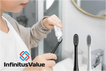 InfinitusValue Smart Tracking Toothbrush スマートトラッキング電動歯ブラシ オーラルケア 歯磨き ワイヤレス充電 スマホ連動 歯周病予防 歯肉炎 口腔 歯茎 歯ぐき 口臭予防 デンタルヘルス インフィニタスバリュー 白い歯 送料無料