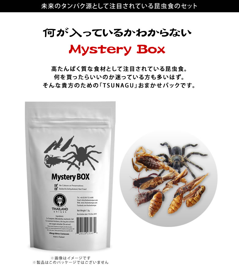 昆虫食 食用 閲覧注意【昆虫ガチャ】どの子が届くかはお楽しみ！お得なミステリーボックス YouTubeで大流行 食用 昆虫食 良質な脂質が含まれた高栄養食 高蛋白で低糖質 豊富なアミノ酸 ミネラル JR UNIQUE サソリ タガメ タランチュラ おやつ スナック菓子 栄養満点 完全食