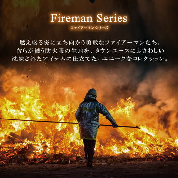 消防服で作られたウォレット FIRE MAN　長財布 ロングウォレット 財布 アルミナイズドクロス 耐熱 耐摩耗性 メンズ レディース ユニセックス 大容量 ミニマル ミニマリスト 消防士 ファイヤーマン ファイアーマン 銀色 シルバー 大容量 消防士 送料無料