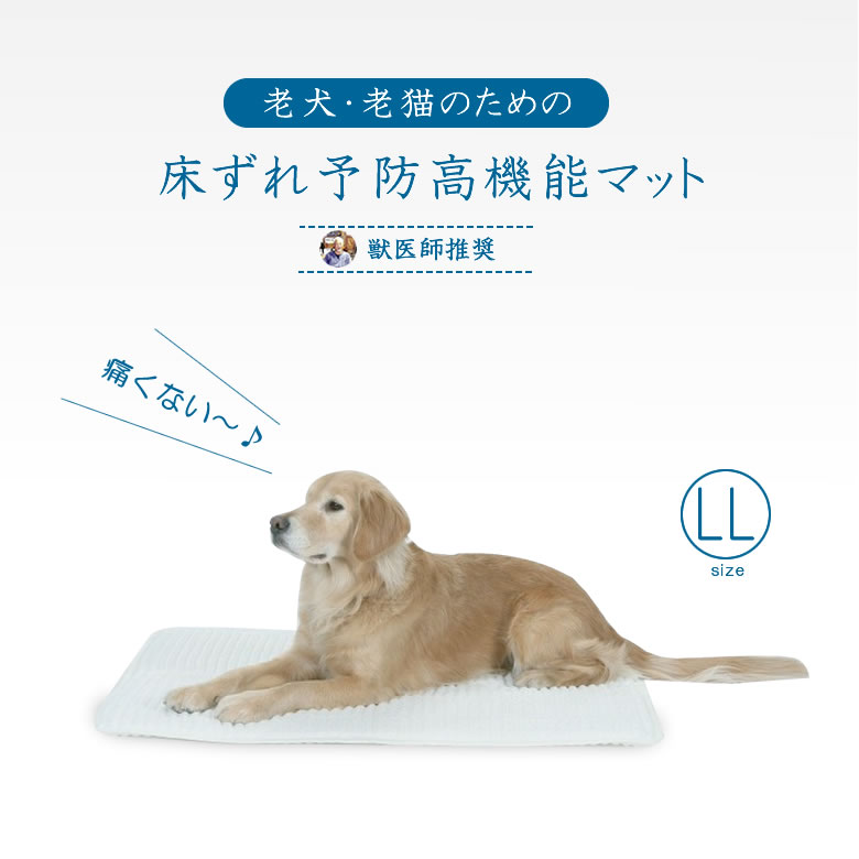 ホームナース LL 大型犬 サイズ 介護マット 床ずれ 予防 マット 犬 ゴールデンレトリバー ラブラドール ダニ ノミ ムレない 快適な睡眠 耐久性 足腰に優しい 経済的 家族 わんこ にゃんこ ペット 老犬 老猫 健康 心地良い 専用マット マットレス 送料無料