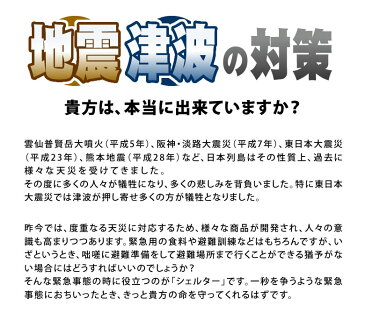 厳しい試験に合格した 津波シェルター 防災 地震 津波 非常食 避難用具 収納 災害 戦争 圧力テスト 浮力テスト済み 内装 全面衝撃クッション張り 緊急 ライフライン 天災 安心 洪水 衝撃に強い 安定 備蓄倉庫 基礎不要