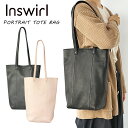 【Inswirl 鹿革 PORTRAIT TOTE BAG インスワール ILUXF02 ポートレート トートバッグ】 ポーチ 鞄 かばん カバン バッグ バッ...