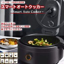 スマートオートクッカー Smart Auto Cooker 自動電気調理鍋 AX-C1BN AINX アイネクス 全自動調理器 簡単 シンプル 全自動調理電気調...