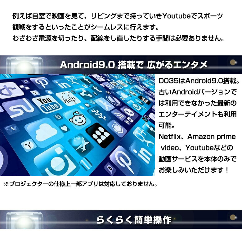 スマートプロジェクター