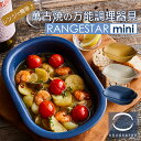 レンジスター RANGESTAR【mini】萬古焼 無水調理器具 電子レンジ オーブン トースター 