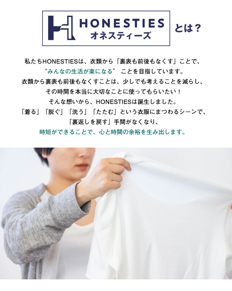 前後裏表が無い下着 MENS HONESTIE...の紹介画像3