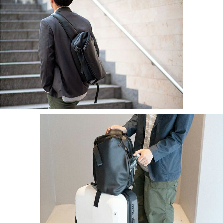 BROSKI AND SUPPLY （Adjust big sling bag）スリング スリングバッグ ボディバッグ ショルダー ショルダーバッグ カバン 鞄 防水レザー 防水 レザー 本革 革 ブロスキーアンドサプライ プライベート ビジネスシーン 仕事 カジュアル アジャスト スリング マルチ バッグ 2