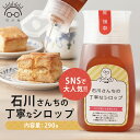 石川さんちの丁寧なシロップ 石川屋 シロップ 自家製 フルーツシロップ フルーツソース 調味料 国産 日本製 リンゴ 生ザラメ カルシウム 鉄 カリウム 灰分 ...