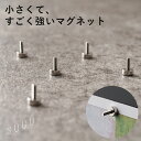 sogu ソグ マグネット ピン 極小 超強力 ネオジム磁石 シルバー スチール 磁石 フック マグネットピン インテリア インテリア雑貨 インテリアデザイン ...
