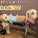 ワンコのシルバーカー てくてくB ダックス用 約5kg 犬用車椅子 犬用車いす 犬用歩行器 介護歩行器 老犬 老猫 歩行器 歩行機 車いす 車椅子 犬 ドッグウ...