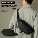BREEZEDAWN Roof カバン かばん ショルダーバッグ サコッシュ メッセンジャーバッグ ポーチ 鞄 防水レザー 防水 レザー 本革 革 アーチ ブロ...