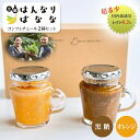 京都はんなりばなな コンフィチュール 2種セット 黒糖 オレンジ ジャム じゃむ スイーツ デザート 美味しい 濃厚 高級バナナ 国産バナナ 添加物不使用 保存...