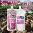 【500ml×2個セット】ア!ハッピィモ ゆず 柚子 ブルーベリー さつまいも サツマイモ お米 温泉水 鹿児島県産 発酵飲料 発酵食品 乳酸菌 美容 健康 食...