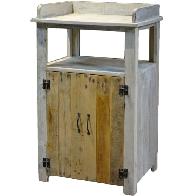 【マラソン期間中P10倍&各種クーポン配布中】キャビネット ラック サイドボード チェスト 収納 ナチュラル デザイナーズ 古木 シャビー アンティーク 北欧 レトロ おしゃれ /KD-03のサムネイル