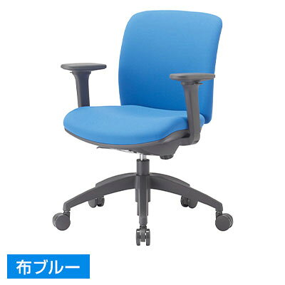 【法人様限定】オフィスチェア/可動肘付き・ローバックタイプ/OA-2115AJ事務椅子 オフィスチェアー 学習椅子 勉強椅子 パソコンチェアー デスクチェアー [2]