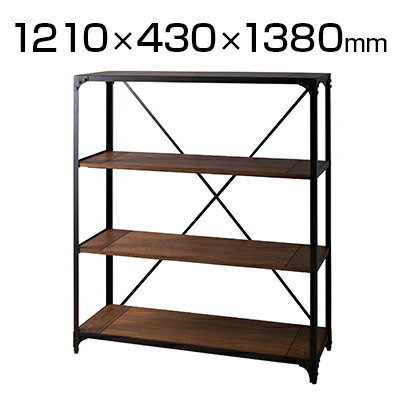 ヴィンテージワイドラック3段 幅1210×奥行430×高さ1380mm 天然木(アッシュ) スチール(粉体塗装) ハンマートーン仕上げ ヴィンテージワイドラック3段 幅1210×奥行430×高さ1380mm 天然木(アッシュ) スチール(粉体塗装) ハンマートーン仕上げ