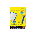 カラー仕切カード A4 タテ型 12山見出し+インデックス 2穴 1冊1組入 コクヨ/EC-SIKI-80