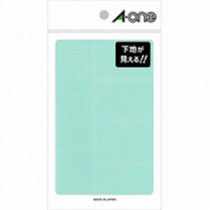 透明保護ラベル 30×47 フリーラベル06011用 1袋56片入 エーワン/EC-08369 ラベルの上に重ね貼りする透明フィルムの保護用ラベル 商品について メーカーエーワン 商品サイズ30×47m/m 規格フリーラベル(06011)用 材質ポリプロピレン 単位(入数)1袋(56片入) 備考汚れ・こすれ・水分・油分などから印刷面を保護します。 配送について お届け目安についてこちらの商品は1〜3営業日程でのお届けが可能です。 配送費用について1回のご注文につき、送料550円(税込)。3300円(税込)以上のご注文で送料無料！ ご注意沖縄・離島は配送不可