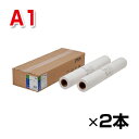 【25日11時~5時間限定P5倍】普通紙ロール<薄手> A1 2本セット