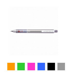尖った芯をキープ シャープペンシル シャーペン クルトガ 0.5mm 1本 三菱鉛筆 EC-M54501