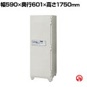 大型耐火金庫 テンキー 式 スリムタイプ 幅590×奥行601×高さ1750mm 一般紙耐火1時間 狭小スペース設置 283L 324kg 7025EKG 【エーコー】