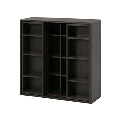 ダブルスライドラック 収納ラック スライド式 シェルフ 幅890×奥行290×高さ890mm