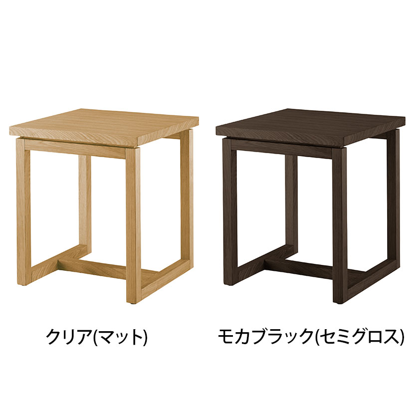 アダル クラーク サイドテーブル 木製 オーク材 幅450×奥行450×高さ500mm ADAL応接用テーブル ローテーブル 木製テーブル 応接室 業務用 役員室 社長室 ロビーテーブル 収納付き おしゃれ オフィス 応接テーブル ディスプレイ インテリア [2]