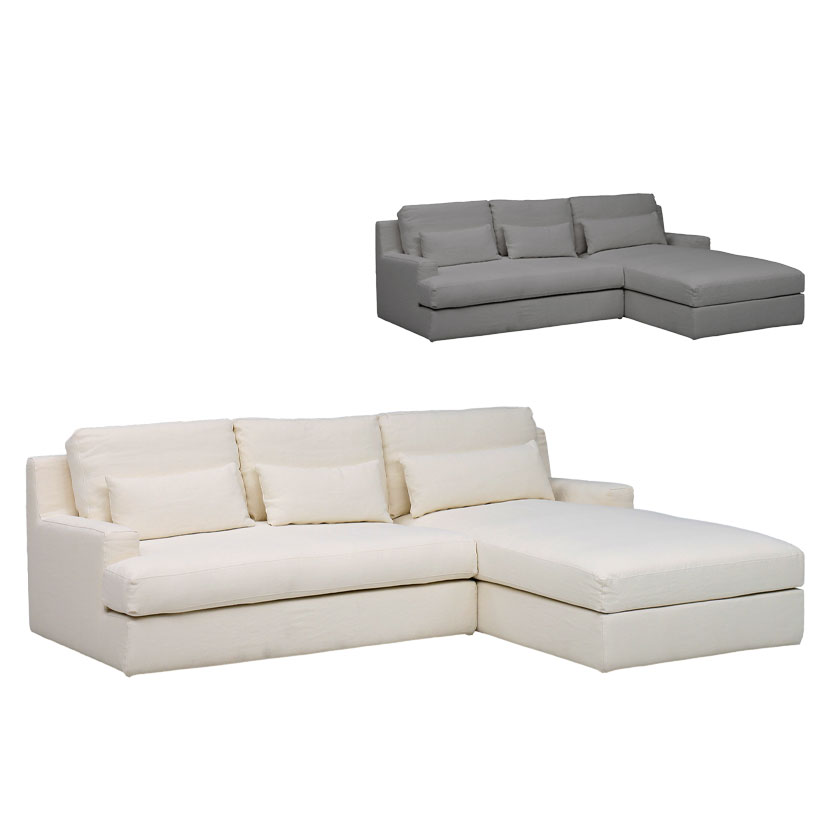 HALO PANAMA CHAISE LOUNGE SOFA(RHF) ラウンジソファ 幅2300×奥行1700・1000×高さ820mmフロアソファ ソファセット L字 おしゃれ コーナーソファ コーナーソファー リビング