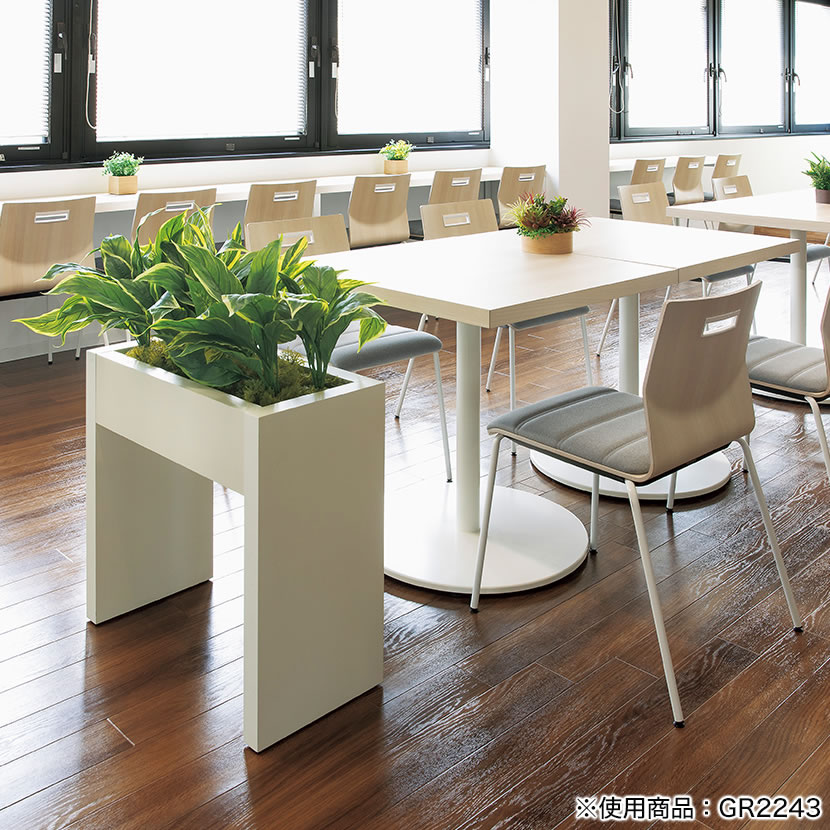 ベルク フェイクグリーン 観葉植物 人工 ボックスパーテーション GR2207 幅600×奥...